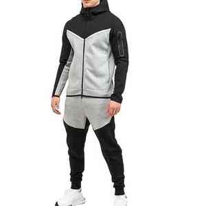 Chándales Deportivos Reversibles con Capucha, de Alta Calidad, al Por Mayor, Personalizados, Económicos, Casuales de Invierno, Sólidos, Gruesos y Transpirables - Product Image 1