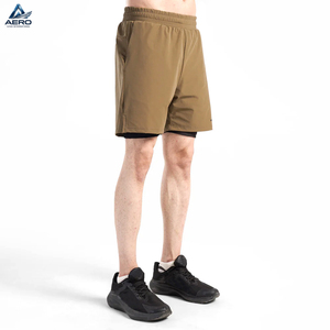 Pantalones Cortos Deportivos para Hombre, Cintura Elástica, Transpirables, de Malla, para Ejercicio y Entrenamiento, OEM, ODM, Impresión Personalizada, Pantalones Cortos Deportivos para Correr - Product Image 3