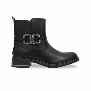 WN9016 Negro Zapatos Largos Sobre La Rodilla Para Mujer - Product Image 4