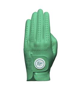 Gant de golf personnalisé avec logo, gant de golf blanc ultra durable en cuir Cabretta pour la protection des poignets - Product Image 1