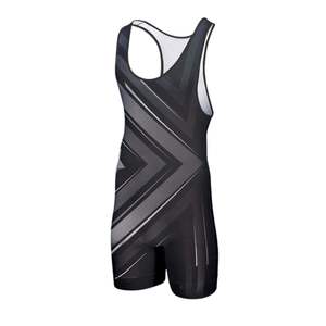 Traje de Lucha Libre Profesional para Hombre, Sublimado, de Alta Elasticidad, Diseño Personalizado, Compresión - Product Image 4