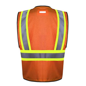 Chaleco de enfriamiento evaporativo activado por agua. El portador se mantiene fresco y seco. Comodidad transpirable. Cierre de cremallera. Talla grande. Con logotipo personalizado. - Product Image 4