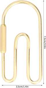 Llavero con cierre de rosca, anillo de metal seguro con hebilla de bloqueo para llaves de joyería DIY - Product Image 2