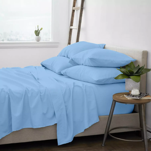Bedding <b>King</b> Bed <b>Sheets</b> Set 4 Piece Bedding Fade Resistant Flat Fitted <b>Sheets</b> Sets - Product Image 4