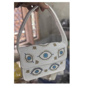 Bolso de mano bordado con cuentas, cartera de mano con cuentas, bolso de verano con cuentas, cartera de mano con cuentas - Product Image 4