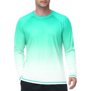 Vêtements de pêche personnalisés anti-UV UPF 50 respirants 100% polyester, chemises à manches longues sublimées, séchage rapide - Product Image 4