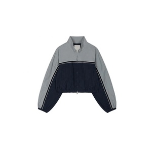 Chaqueta cortavientos impermeable de nailon y poliéster para mujer, para correr en verano, gimnasio, fitness, talla grande, con cremallera personalizada. - Product Image 1