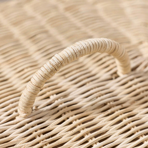 Cesta de Mimbre Hecha a Mano para Guardar Juguetes, Ecológica, para Decoración de Cuarto de Bebé, Baby Shower y Regalos - Product Image 3