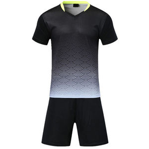 Vêtements de sport, meilleur design, couleur et taille personnalisées, uniforme de football respirant à manches courtes, fabrication en usine, léger, vente en gros - Product Image 5