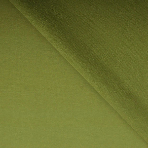 Tela Francesa de Rizo Orgánica Transpirable de Calidad de Exportación para Ropa Urbana y Deportiva, Verde Sólido, Tejido de Algodón Teñido Liso - Product Image 3