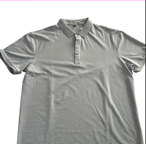 Mens Polo Shirts for Men 100 Cotton Stand Collar Short Sleeve Polos Mens T Shirts <b>Classic</b> Pique Collarless Polo Shirts new - Product Image 5