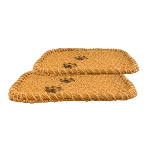 Tapis en fibre naturelle PALM MAT / COIR MAT, matériau en fibre de coco, sûr et confortable pour un usage quotidien - Product Image 1