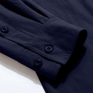 Camisa de Mezclilla Estilo Relajado con Botones al Frente para Atuendos Casuales, Uso Diario y Cómodo, Precio Razonable - Product Image 3
