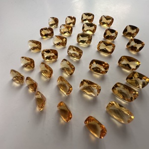 Citrine TFH longue taille coussin 8x12 mm, lot de 32 pièces et 105 carats, taille C/B, couleur vibrante, coupe étonnante, pour la création de bijoux - Product Image 5