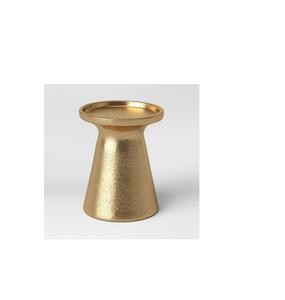 Porte-bougie élégant en aluminium qui rehausse l'ambiance de la maison avec une éclairage doux et un design artistique - Product Image 2