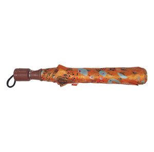 Paraguas Plegable de 2 Secciones con Estampado Amarillo, Compacto y Ligero, para Viajes, para Hombres y Mujeres, con un Diseño Elegante - Product Image 4