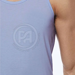 Camiseta sin Mangas para Hombre de Primera Calidad, Ajustada, para Verano, Venta al por Mayor, Servicio OEM, Precio Bajo - Product Image 5