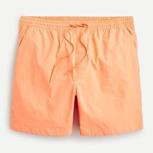 Shorts de sport personnalisables pour hommes, respirants, en toile, taille élastique, séchage rapide, légers, pour jogging, course à pied, randonnée, couleur unie - Product Image 2