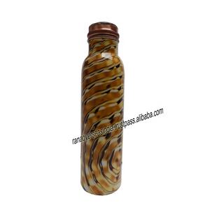 Direct Factory Sale Enamel Printed Coper Water <b>Bottle</b> for Home Kitchen Office Health Benefit of Ayurveda at Best Price - Product Image 1
