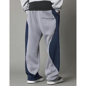 Pantalones Deportivos de Felpa Gruesa para Hombre, Estilo Urbano, Personalizables con Logotipo, Cierre con Cordón y Frente Plegado - Product Image 5