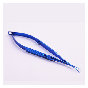 Tijeras de acero inoxidable Vannas de gran venta: juego de pinzas manuales para cápsulas para cirugía ocular, instrumento quirúrgico reutilizable - Product Image 6