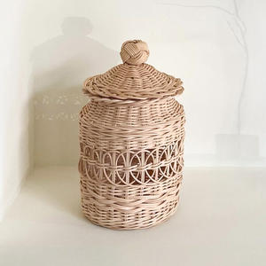 Multi-purpose storage jar <b>small</b> rattan box decorative container <b>basket</b> boxes factory direct supply - Product Image 6