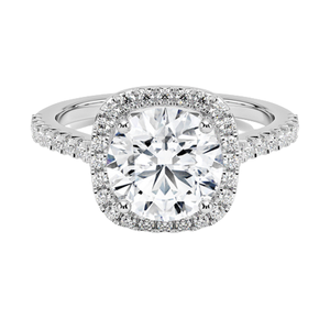 Romantic White Silver <b>Crystal</b> <b>Ring</b> for Women Shiny Wedding Engagement Anniversary Party Jewelry <b>Ring</b> - Product Image 2