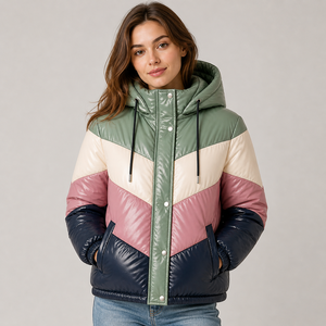 Custom Manufacturer Puffer Women Jacket Winter Hooded <b>Bubble</b> <b>Coat</b> Thick Extremely Warm Down Jacket Bulk Supply - Product Image 4
