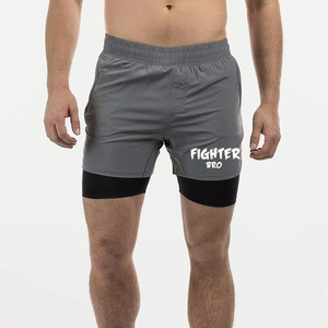 กางเกงออกกำลังกายผู้ชายผ้าฝ้ายกางเกงกีฬาสำหรับออกกำลังกายวิ่งกีฬากางเกงขาสั้นฟิตเนสจ๊อกกิ้งแห้งเร็ว - Product Image 1