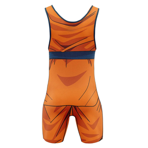 Combinaisons de lutte unisexes pour adultes, pour l'entraînement en salle, la musculation, 100% polyester extensible, tailles et couleurs personnalisables, devant - Product Image 6