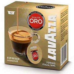 Café italien fabriqué en usine Lavazza A Modo Mio Qualita Oro 12 dosettes, haute qualité, saveur douce et riche - Product Image 3