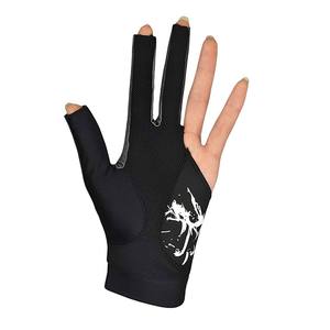 Gants de snooker unisexes à trois doigts, légers et extensibles, en nylon/spandex pour un meilleur contrôle du queue de billard - Product Image 2