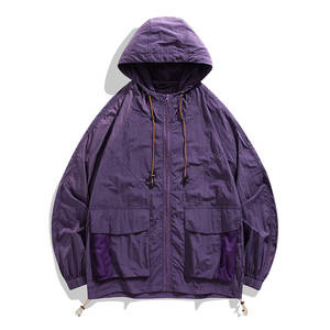 Chaquetas Cortavientos con Capucha para Hombre, Otoño 2026, Alta Calidad, Chaquetas Impermeables Personalizadas, Venta al Por Mayor - Product Image 2