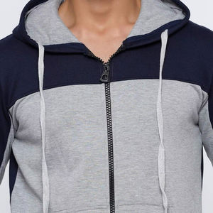 Best Price 100% Cotton Custom Thermal Style <b>Men's</b> Zipper <b>Hoodies</b> Made in Pakistan Solid Pattern Plain Dyed-Low MOQ <b>Hoodies</b> - Product Image 6