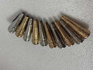 Conos de Campanilla de Hierro a Granel Regalia Tinkler para Suministros de Vestuario, con Sonido Fuerte y Resonante, Resistentes al Agua, Cuentas Artesanales Negras, 100 Unidades - Product Image 5