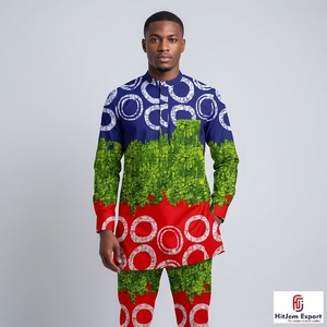 Custom African Wax Print Cotton Fabric Ankara Kitenge Logo Print OEM ODM Textile Manufacturer Customized Fabric Production - Product Image 2