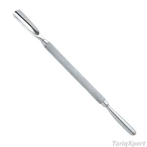 Removedor de Cutículas Profesional de Acero Inoxidable de la Mejor Calidad, Borde Recto, Doble Extremo, Empujador de Cutículas con Mango Cómodo - Product Image 2