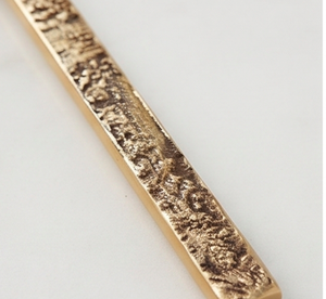 Gold <b>Cheese</b> <b>Knife</b> <b>Set</b> With Hammered Textured Handles Durable Metal Tools For Serving Use Kitchenware And Cutting <b>Cheese</b> - Product Image 3