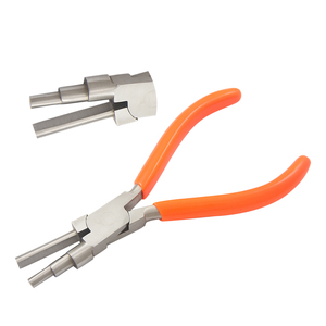 <b>Small</b> Step Wrap N Tap <b>Plier</b> 5mm 7mm 10mm Size 165mm Spring PVC Handles for Jewelry Making DIY Crafts OEM Crimping Fishing - Product Image 1