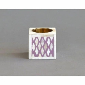 Juego de Bandeja y Caja para Incienso Aromático de Cuerno de Buey y Madera de Pino Hecho a Mano en India de ILAHI, Modelo ICOBIB-15332, Uttar Pradesh - Product Image 5