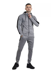Conjunto de Sudadera con Capucha y Chaqueta Deportiva para Hombre con Logotipo Personalizado, Traje Deportivo Informal de Dos Piezas, Ropa Deportiva, Ropa Urbana - Product Image 2