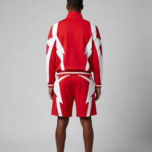 High Quality Custom 2026 Street Wear Windbreaker Set Zipper Jacket and Pants Breathable <b>Wind</b> <b>Breaker</b> Nylon Tracksuit for Men's - Product Image 4