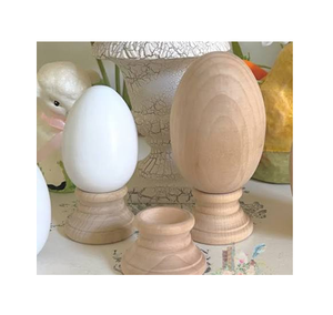 Wholesale Wood Egg Cup Holder Natural Wood Color with elegant design Hot Sale Breakfast <b>Table</b> decor item - Product Image 4