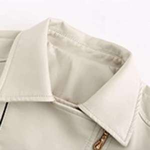 Premium Quality <b>Lightweight</b> Custom Logo <b>Women</b> leather <b>Jacket</b> Breathable Anti-Wrinkle Waterproof Eco-Friendly <b>women</b> <b>jacket</b> - Product Image 3