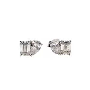 14K White Gold 1.5 Carat Cushion Square Cut Lab Grown Diamond Ring for Women | IGI Certified | Wedding Wear | Trendy Gold Plated - Product Image 1