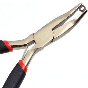 Kit d'outils pour extensions de cheveux, pinces à cheveux noires, crochet de tirage, dispositif à perles, kits d'outils professionnels pour l'installation d'extensions de cheveux - Product Image 5