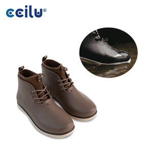 Bottes d'hiver pour hommes, antidérapantes, élégantes, de couleur unie, pour l'extérieur - Product Image 1