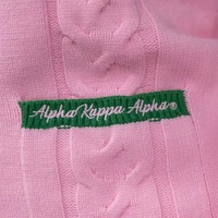 Ropa Griega Sorority con Bordado Frontal, Zeta Phi Beta, Azul Real Sólido, Cuello en V, Informal, Transpirable, Poliéster/Algodón, Otoño Invierno