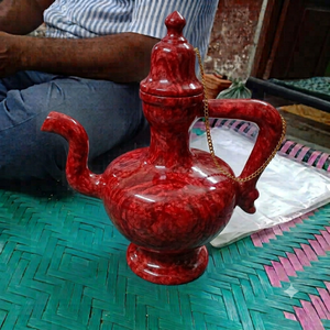 Elegant MOP Inlay <b>Tea</b> Pot Premium Shell Decorated Coffee & Water Serving Kettle - Product Image 4