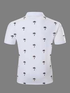 T-shirt de golf uni de haute qualité à manches courtes, séchage rapide, respirant, sans couture, pour hommes - Product Image 6